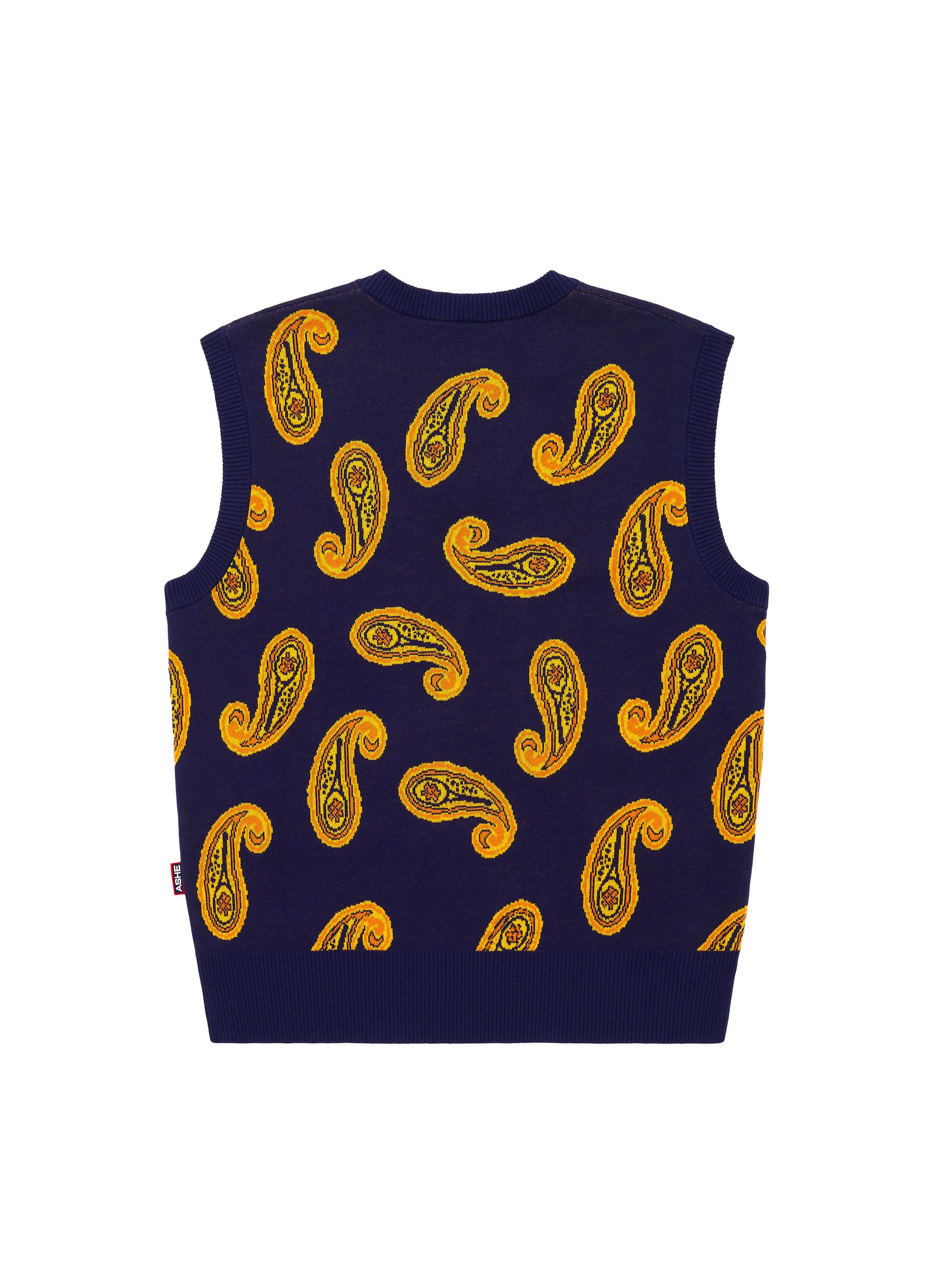 トップス butter goods paisley knit vest Butter Goods Paisley Knitted vest in L. Never worn, | Depop