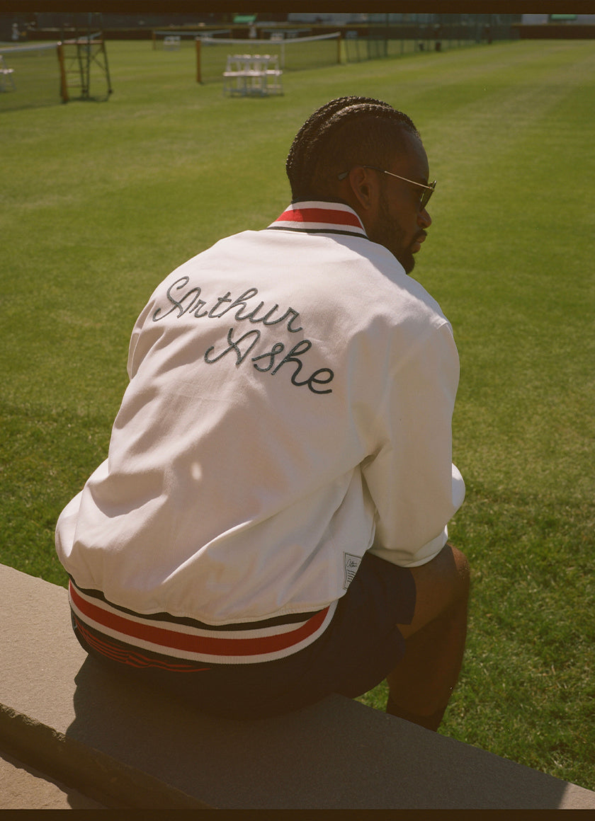 Arthur Ashe Chainstitch Court Jacket Arthur Ashe Chainstitch Court Jacket